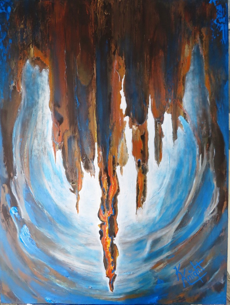 Art for Sale | ‘Hidden Treasure’-Original Acrylic on Canvas 76 x 104cm AUD $395