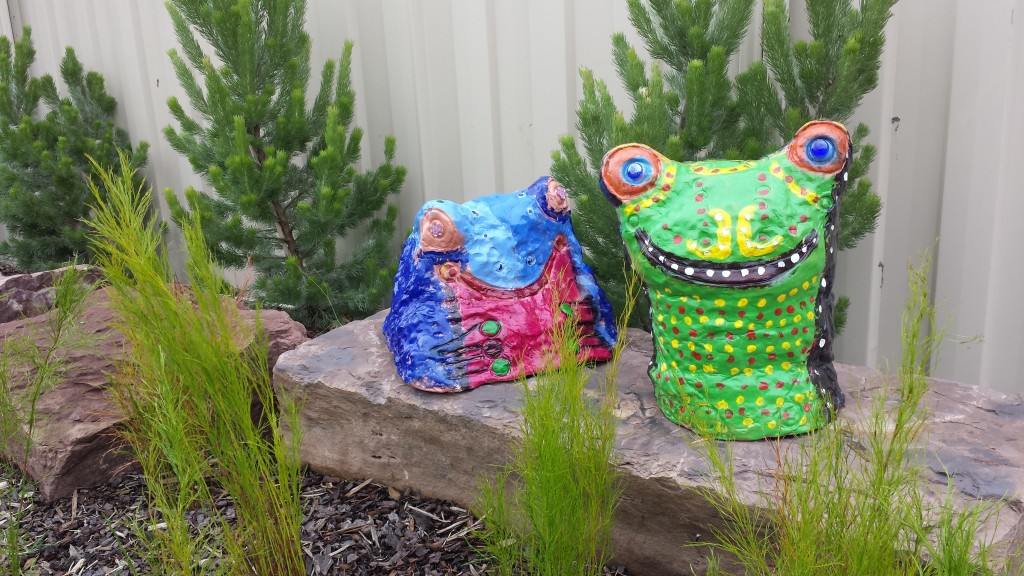 Community Art |Cardinia Shire Council SKY Program Pakenham – Growling Grass Frogs