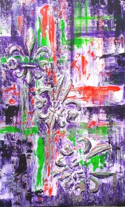 Fleur Dis Location in Neon and Silver