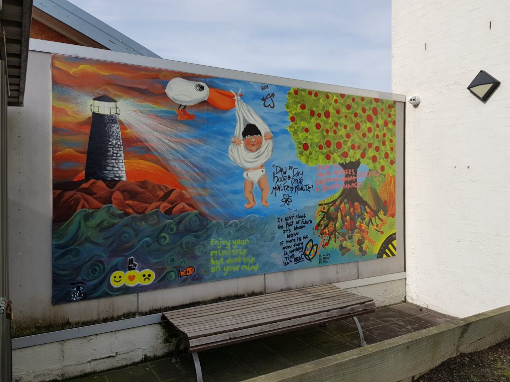Third Mural for Dandenong Youth Refuge !