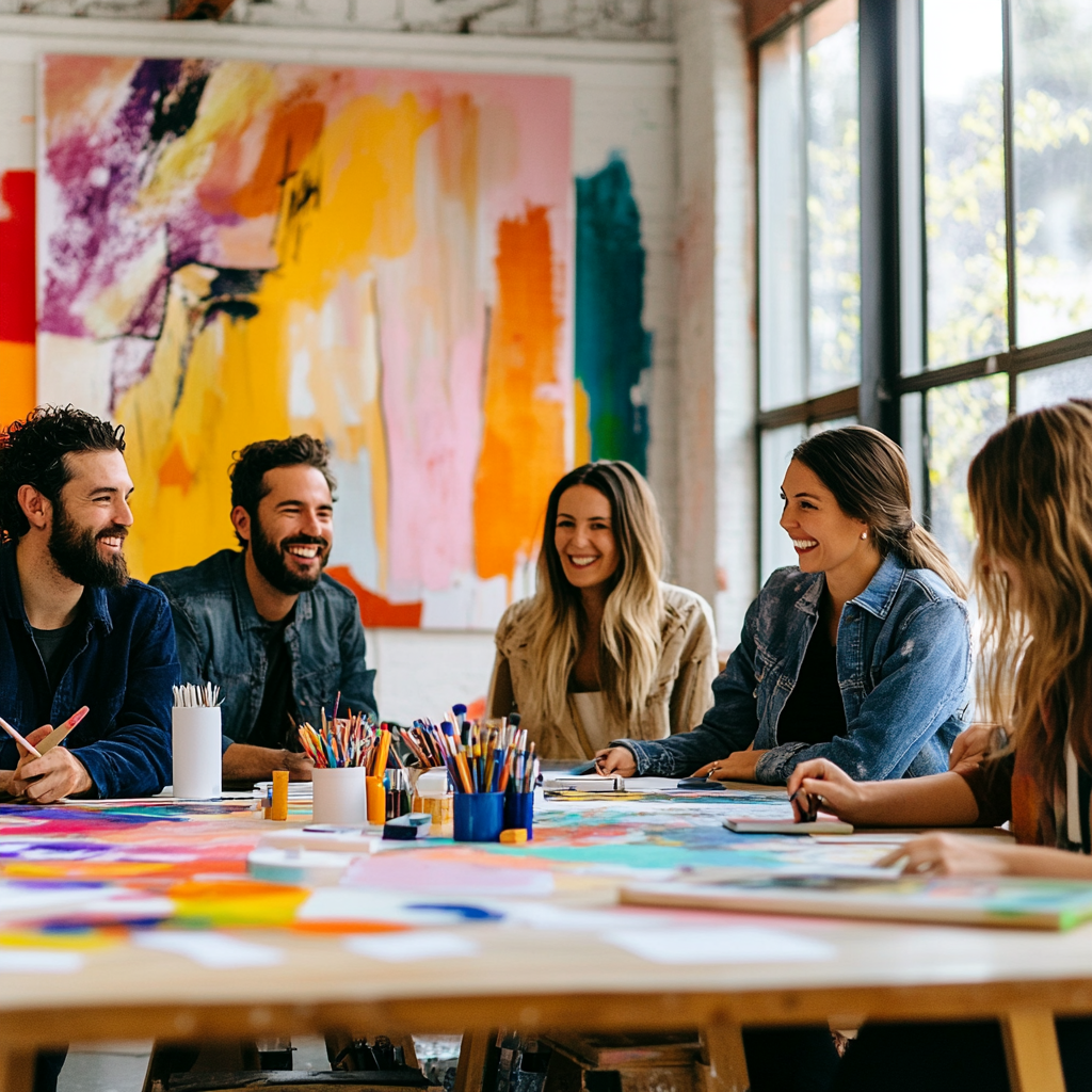 Empowered Art Therapy for Corporate Team Building