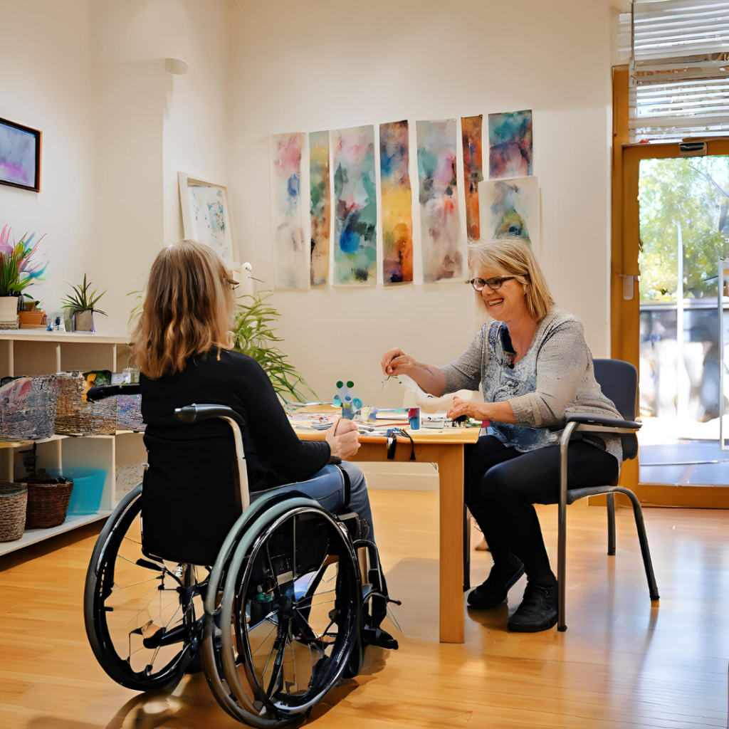 Empowered Art Therapy supporting NDIS participants