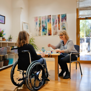 Empowered Art Therapy supporting NDIS participants